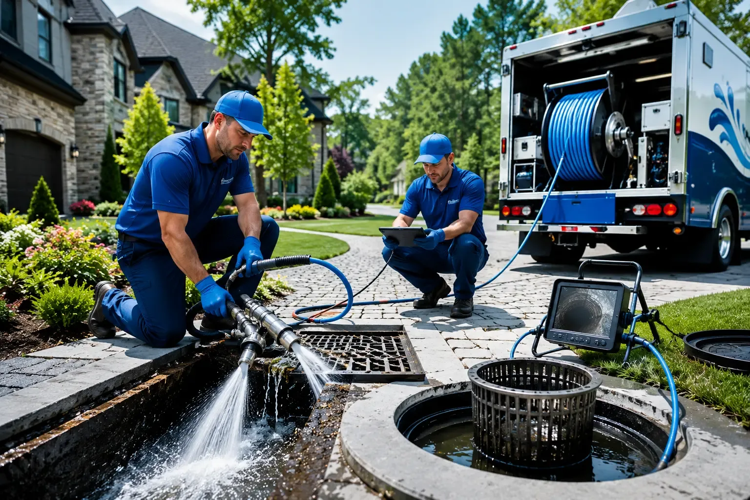 Local outdoor drain cleaning professionals in Saint James, MD