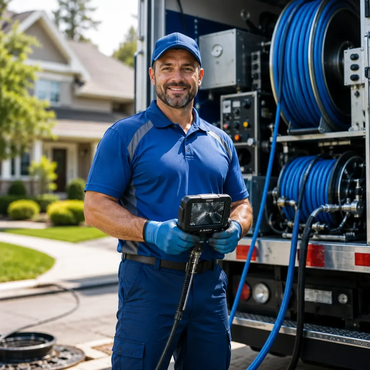 Local outdoor drain cleaning specialists in Saint James, MD